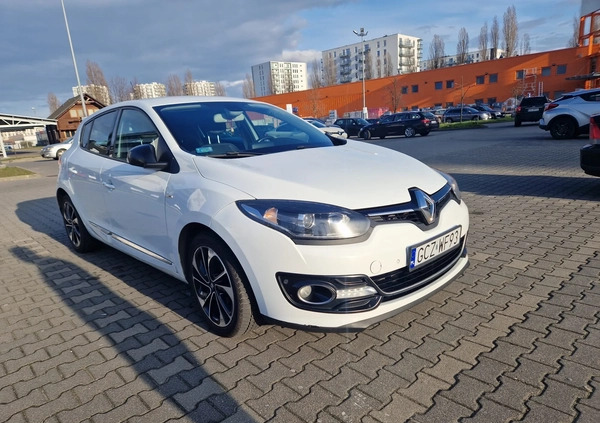 Renault Megane cena 24000 przebieg: 273000, rok produkcji 2015 z Gdańsk małe 56